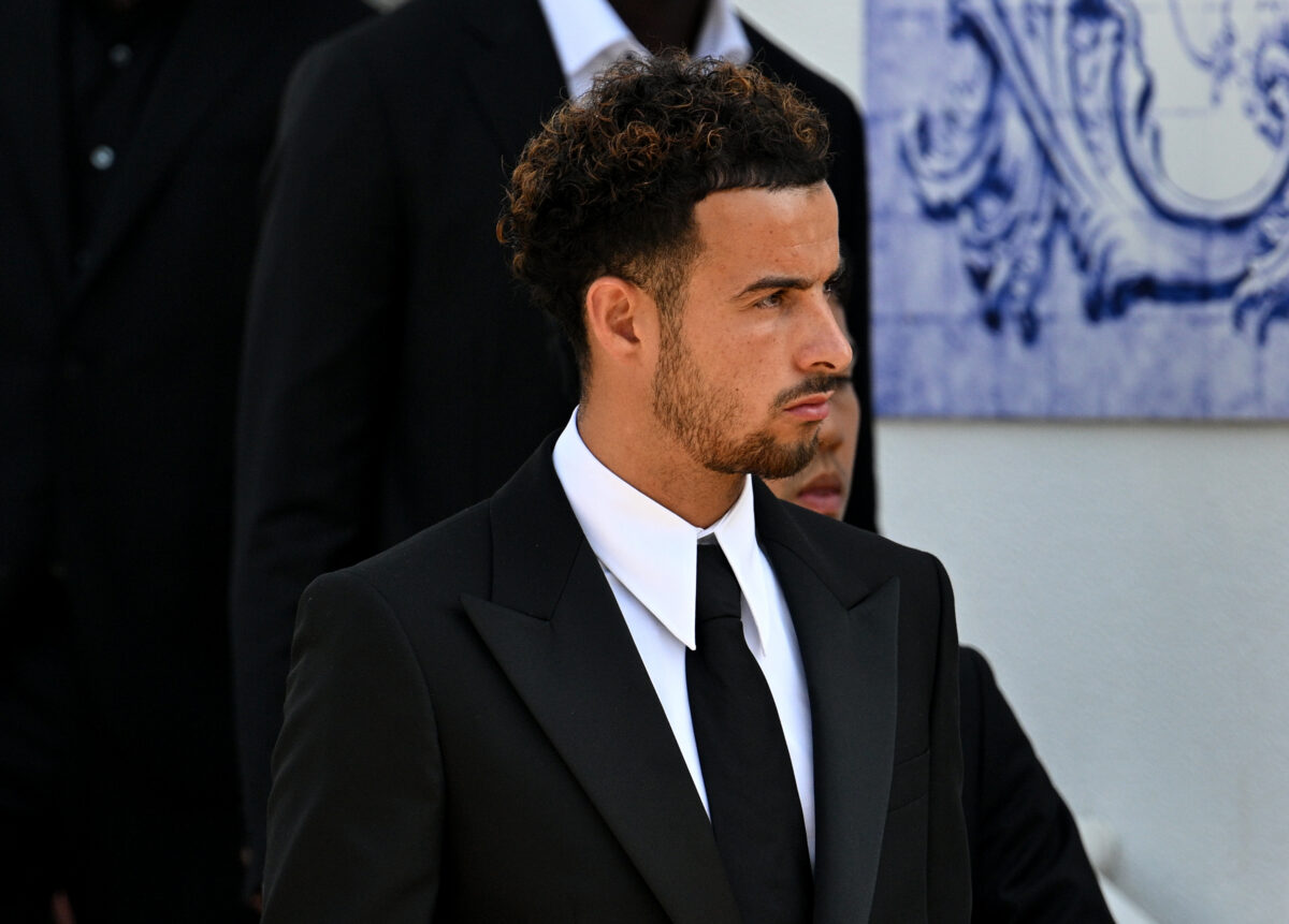 Funeral Held For Diogo Jota And Andre Silva In Their Hometown Of Gondomar