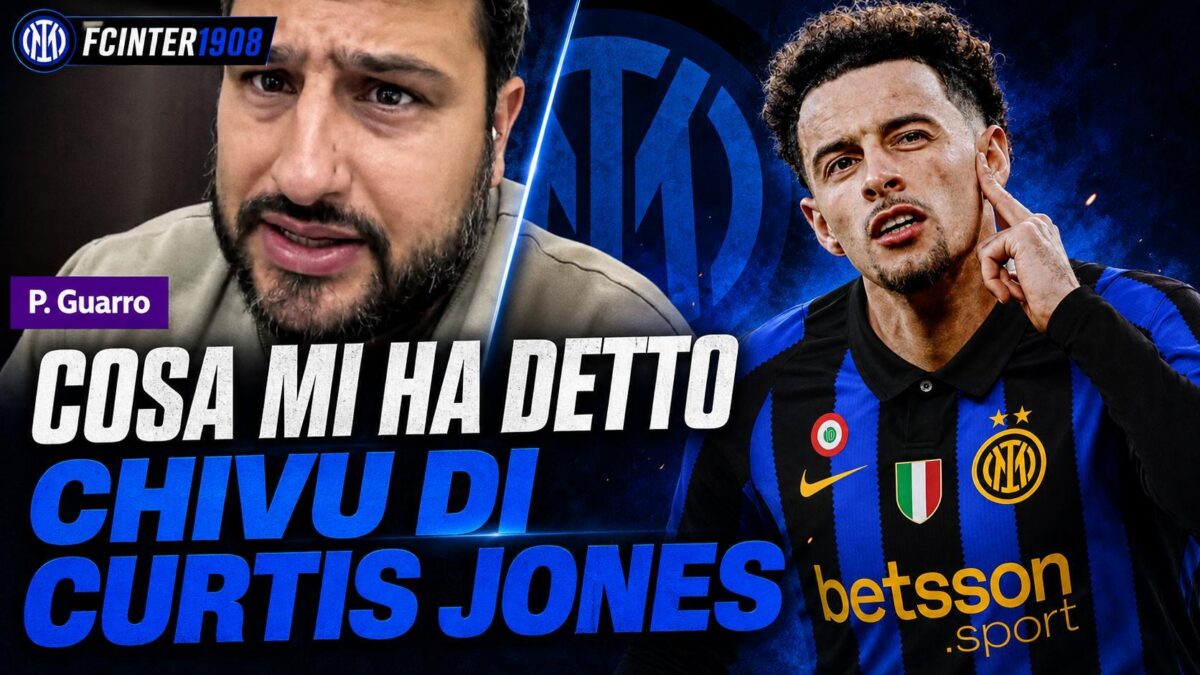 Guarro Chivu cosa mi ha detto di Jones