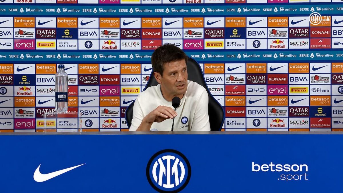 Inter-Monza, conferenza Chivu