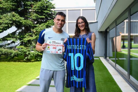 NADIA BATOCLETTI CON LAUTARO