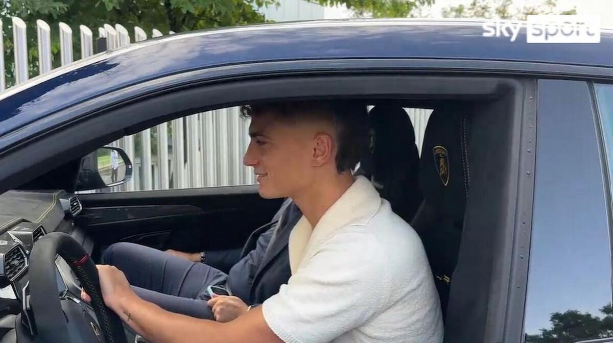sebastiano esposito visite sassuolo immagini sky