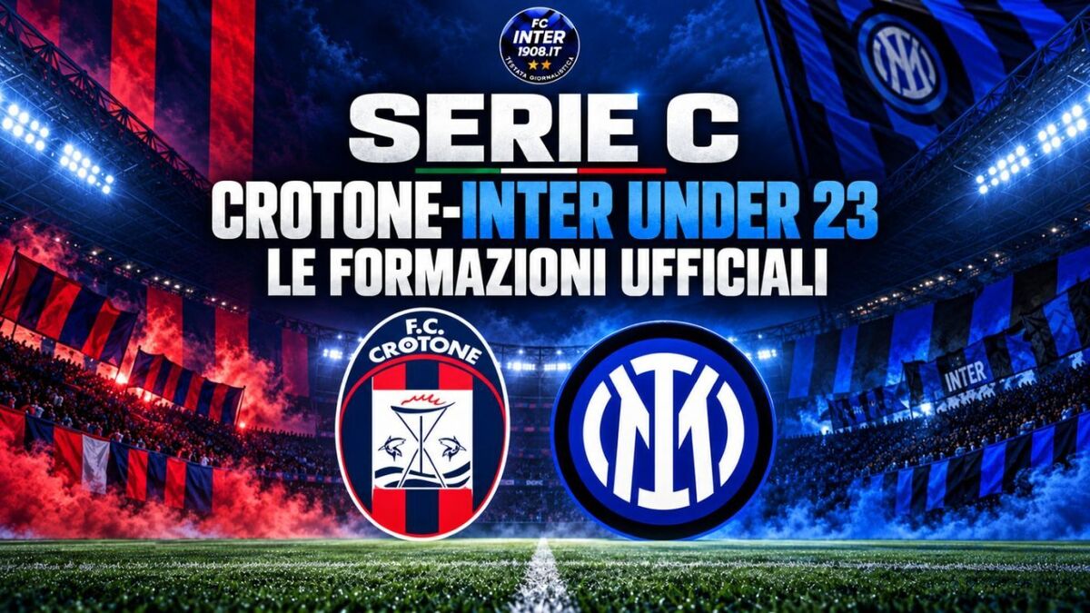 Crotone-Inter U23 formazioni