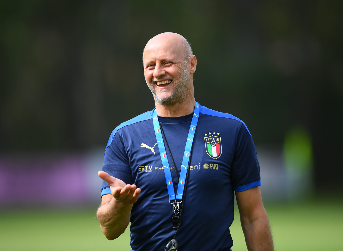 Italy Training Session And Press Conference