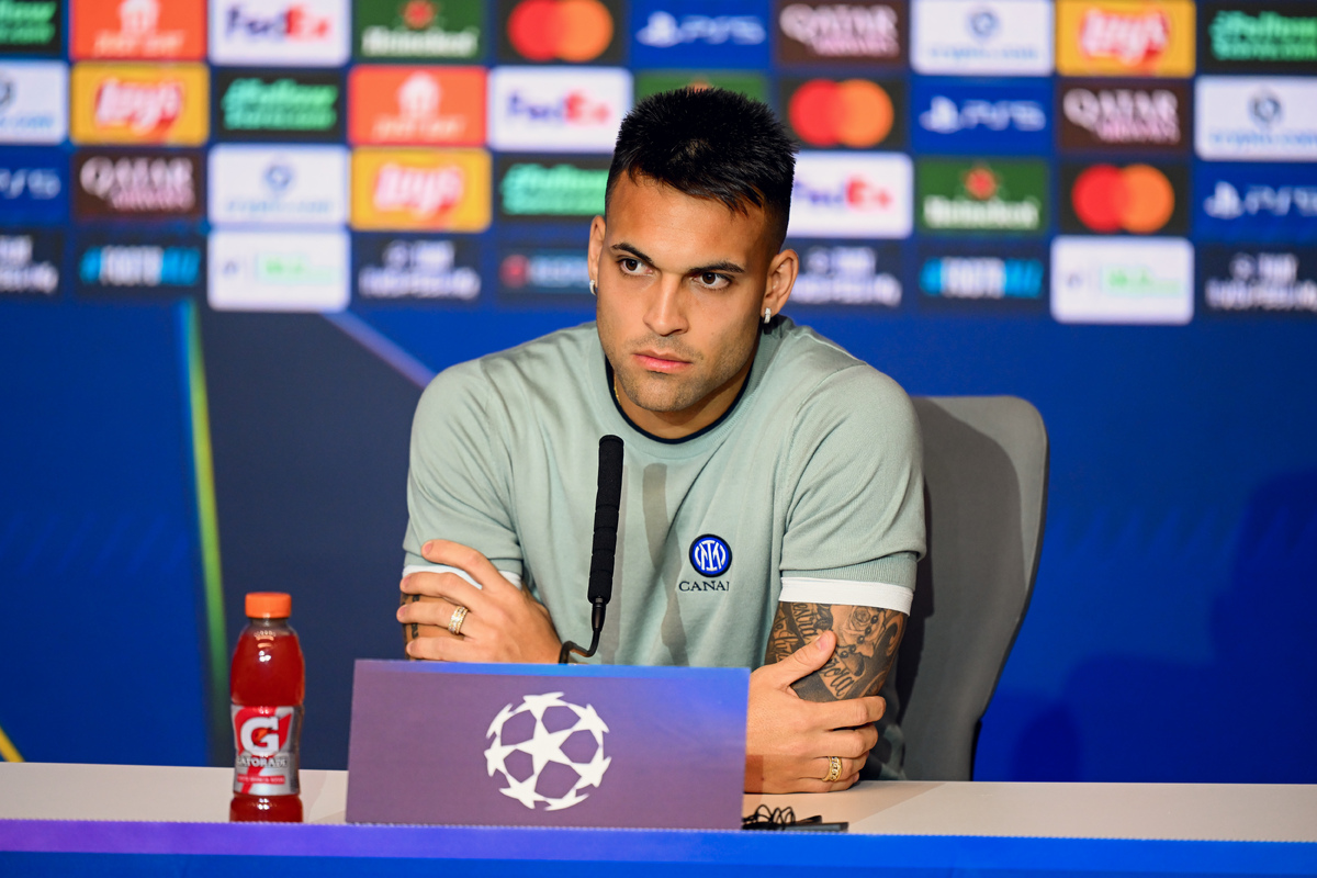 FC Internazionale Milano Training Session And Press Conference - UEFA Champions League 2025/26 League Phase MD5
