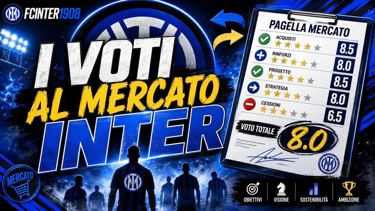 I voti al mercato Inter