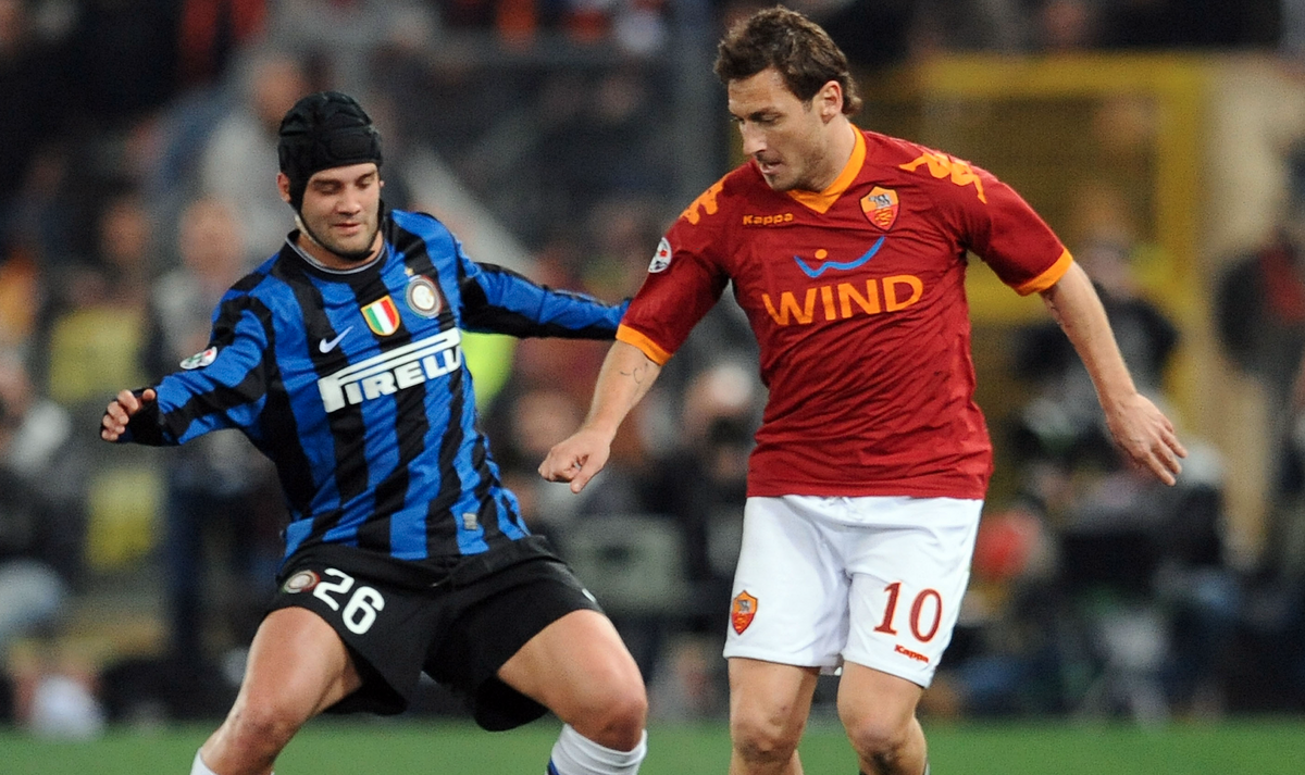 Chivu e Totti