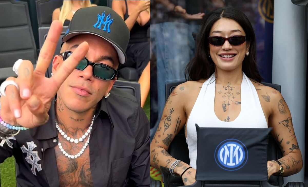 Sfera Ebbasta e Peggy Gou