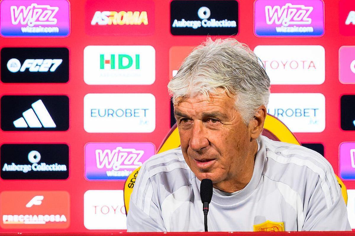 gasperini conferenza ROMA