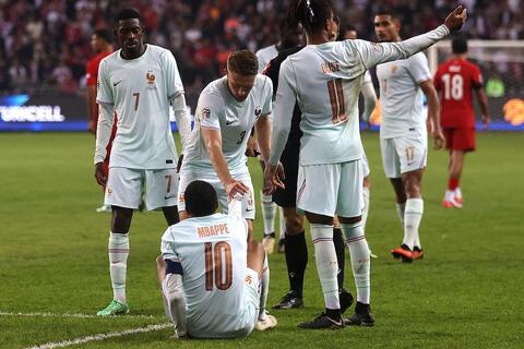 mbappè gol e infortunio contro la turchia