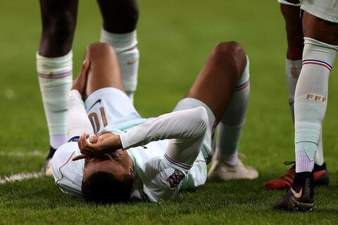 mbappe infortunio turchia francia
