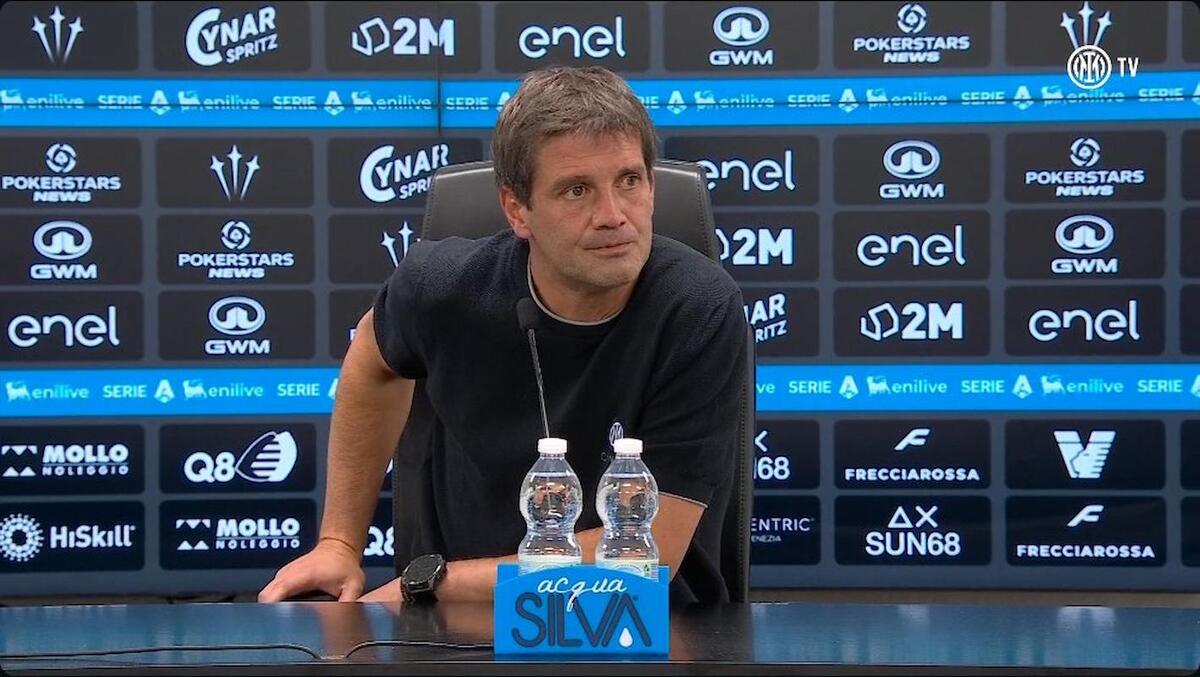 Conferenza Chivu Venezia Inter