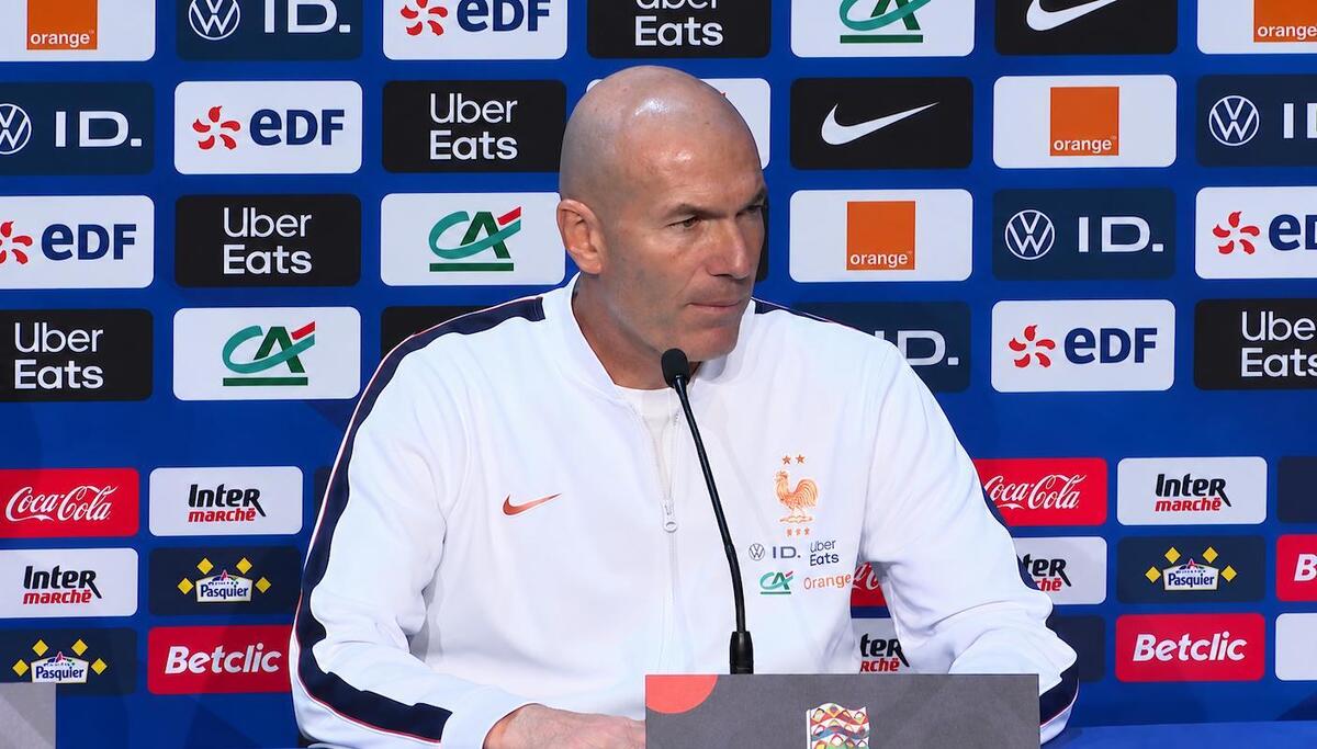 Conferenza Zidane