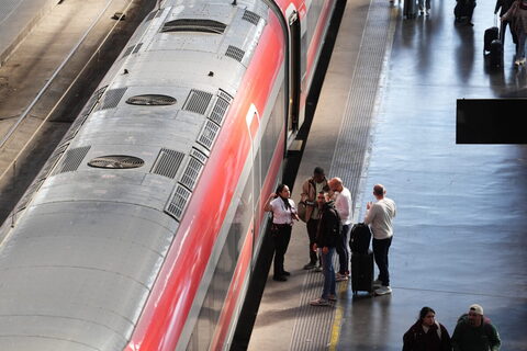 Train Crash Between Madrid And Seville