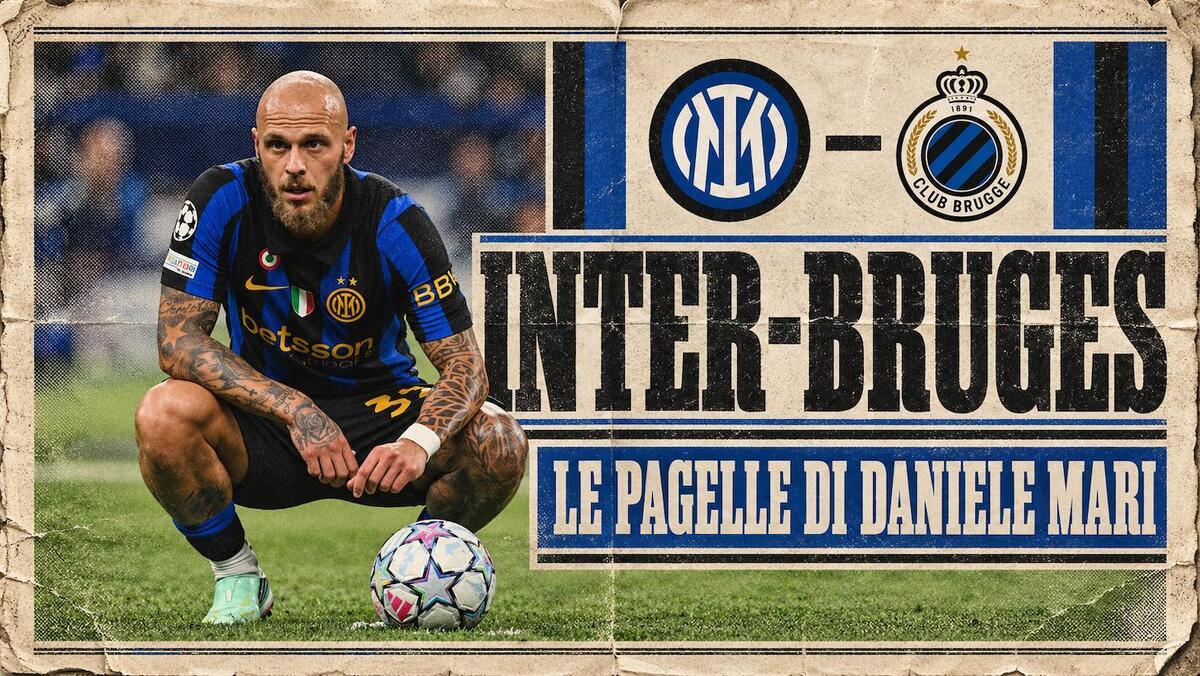 Inter-Bruges, le pagelle di Daniele Mari