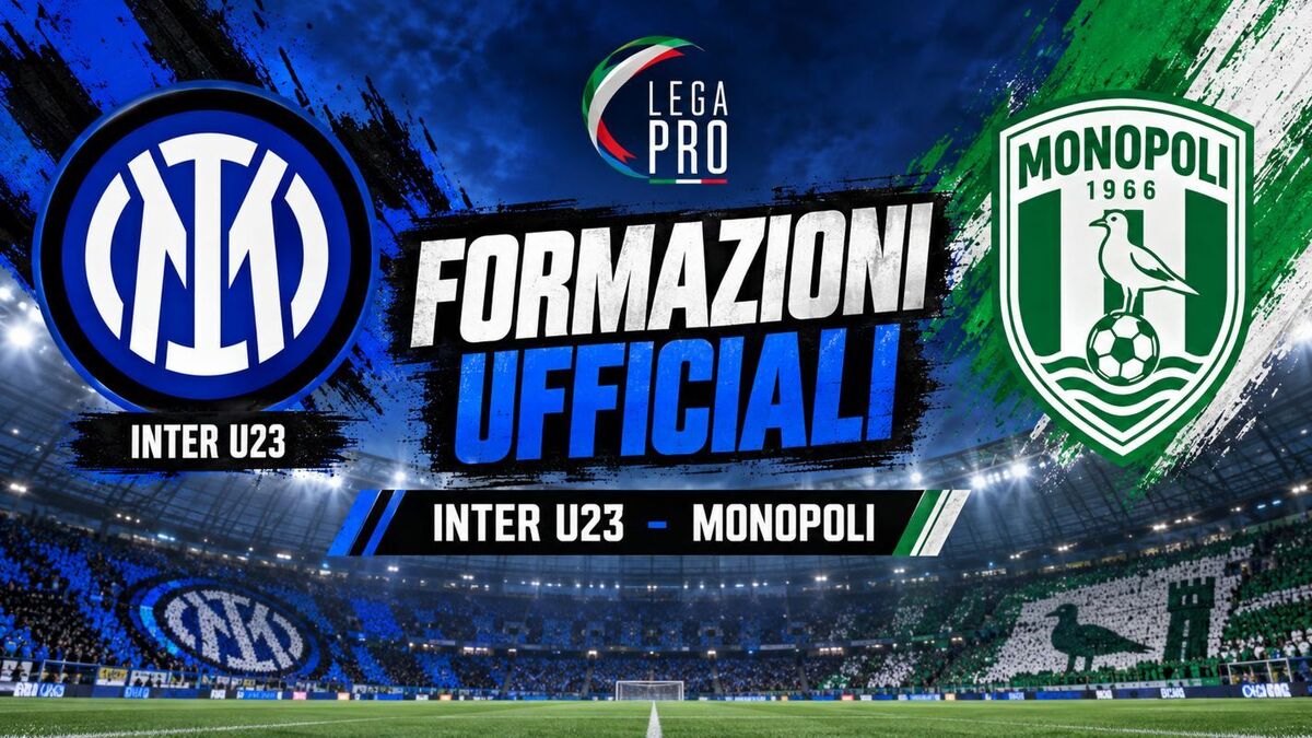 Inter U23-Monopoli formazioni