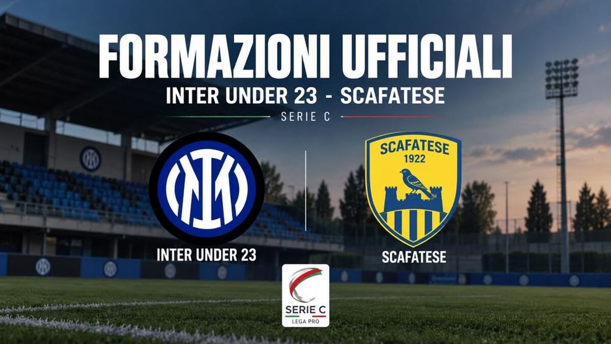 Inter U23-Scafatese formazioni