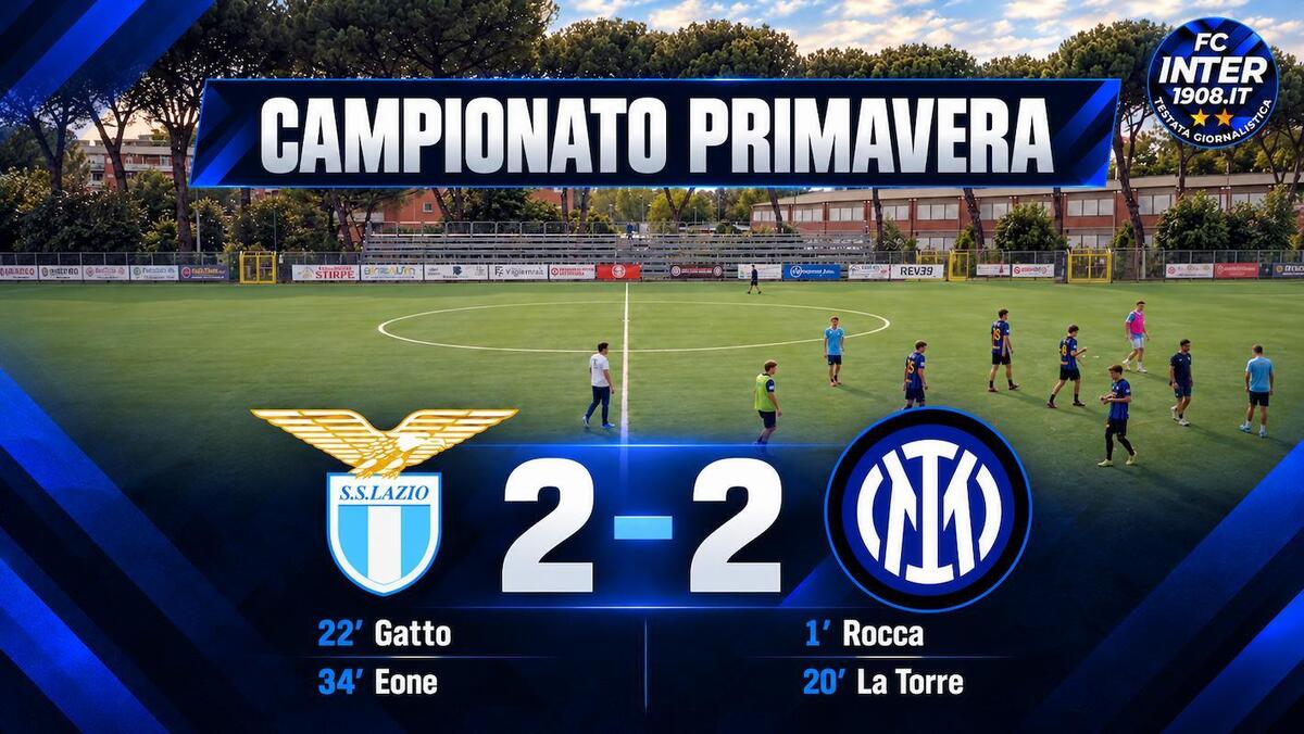 Primavera, Lazio-Inter 2-2
