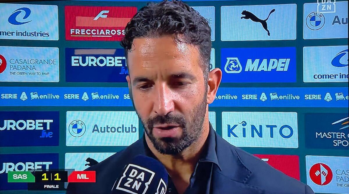 Ruben Amorim Sassuolo Milan