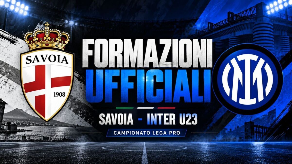 Savoia-Inter U23 formazioni