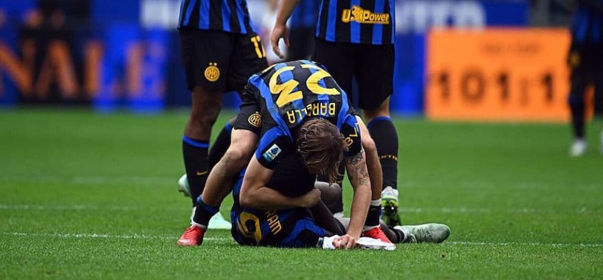 barella ringrazia thuram