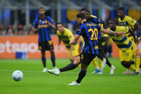 calhanoglu rigore inter parma