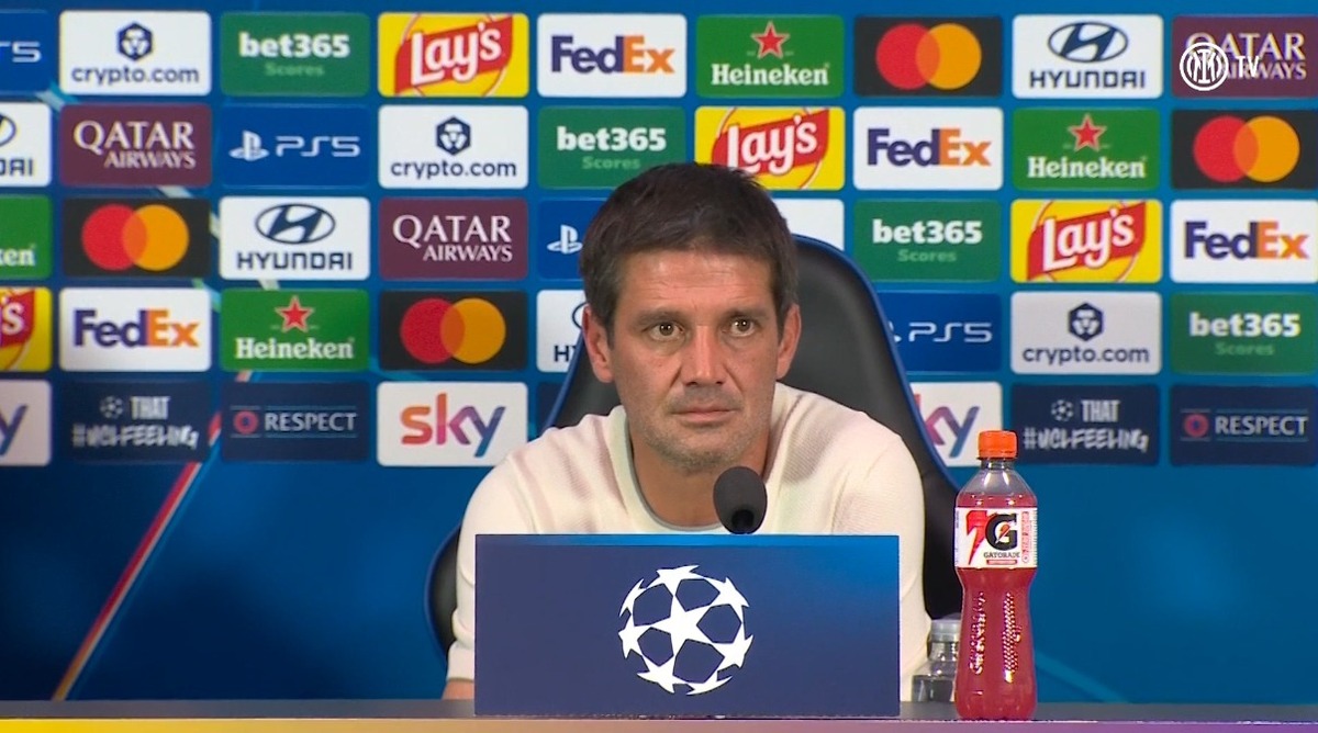 inter bruges conferenza san siro