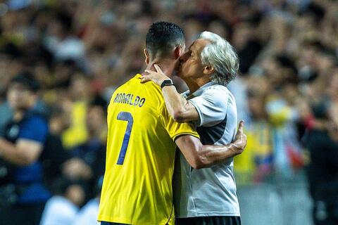 jorge jesus e CR7