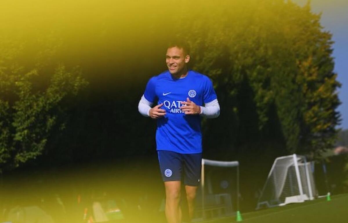 lautaro torna sui campi appiano