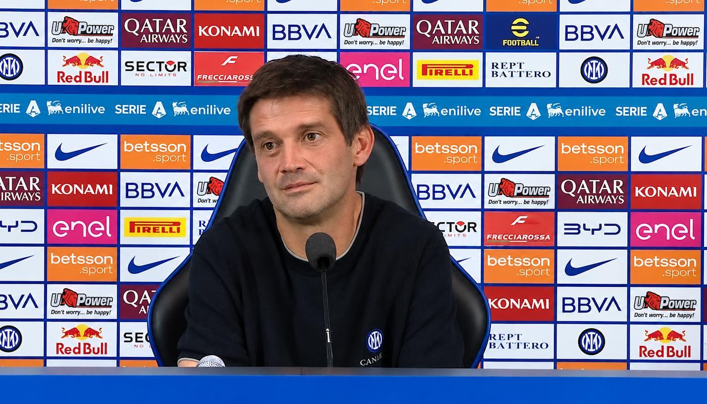 le parole in conferenza stampa di Cristian Chivu
