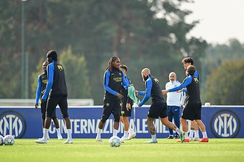 spence inter allenamento champions