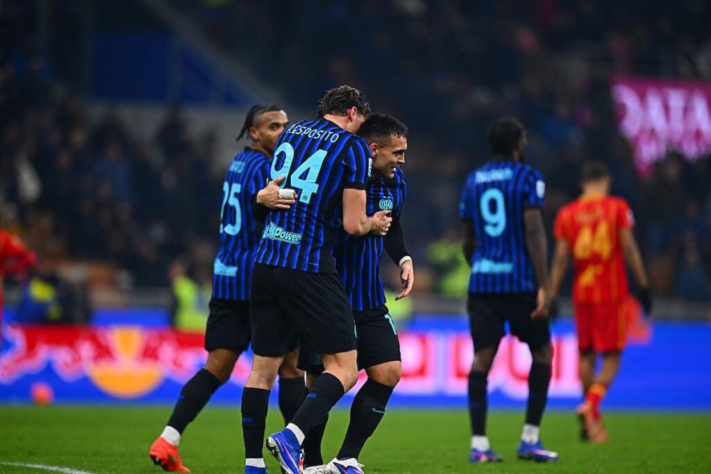 inter lecce gol esposito