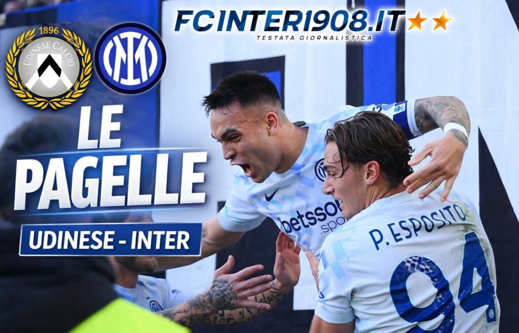 Le pagelle di Udinese-Inter 0-1