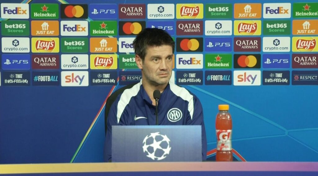 Chivu in conferenza prima di Inter-Arsenal