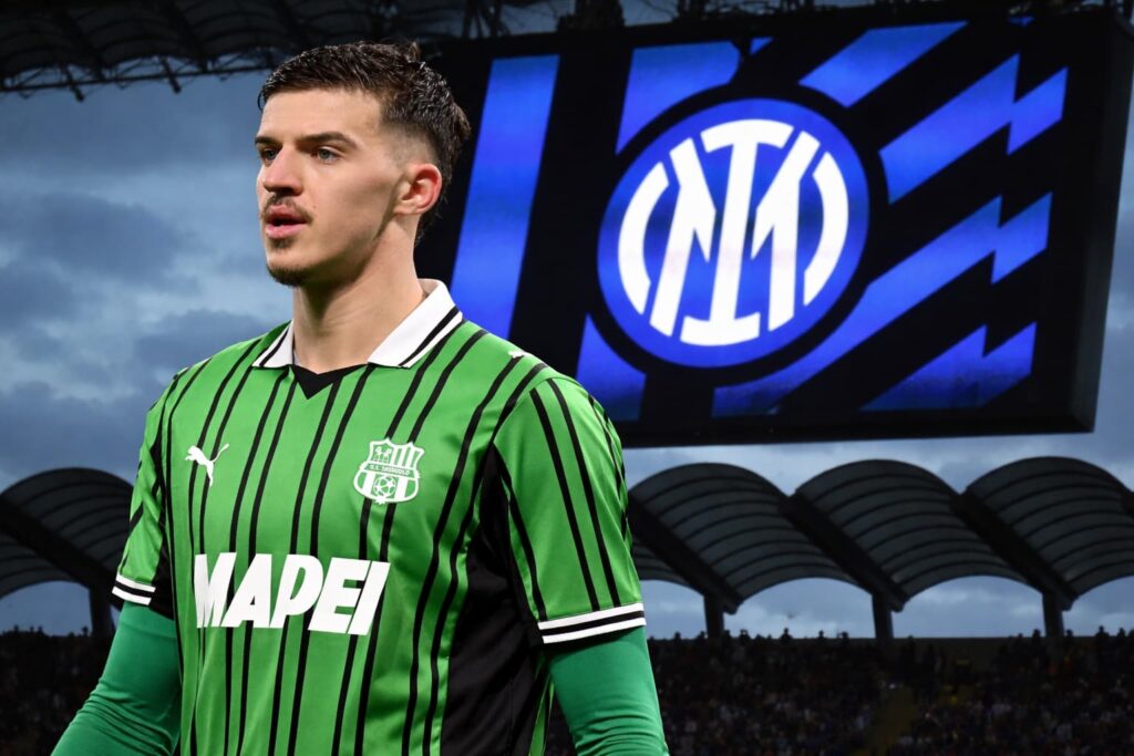 Eldin Muaremovic a Sassuolo sotto il logo Inter