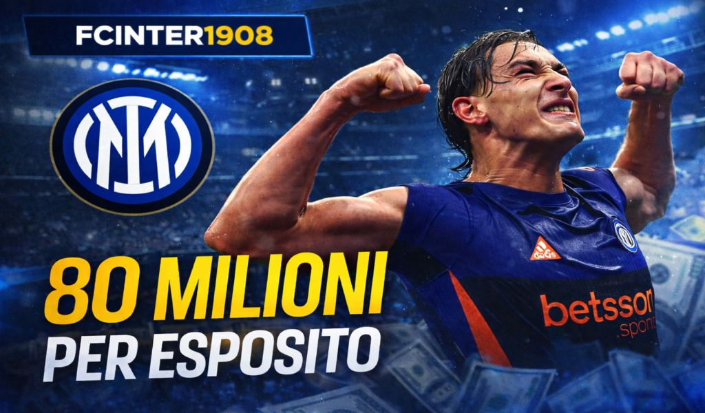 L’Inter dovrà respingere offerte da 80 mln per Esposito