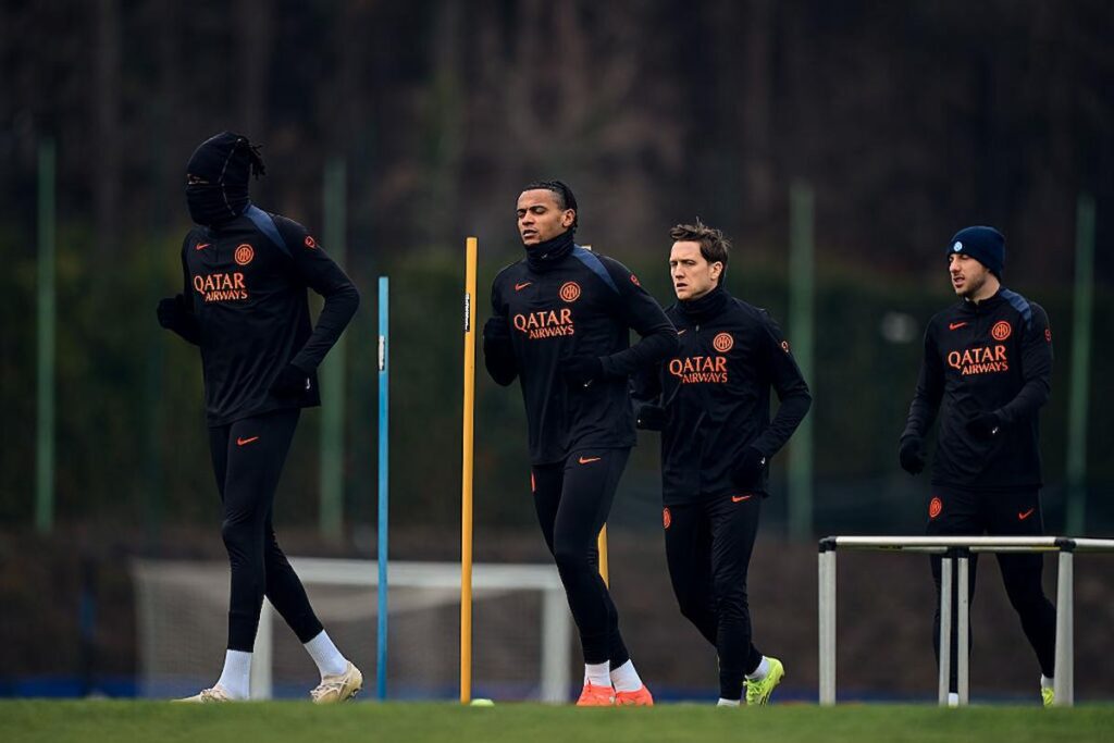 akanji allenamento inter arsenal champions