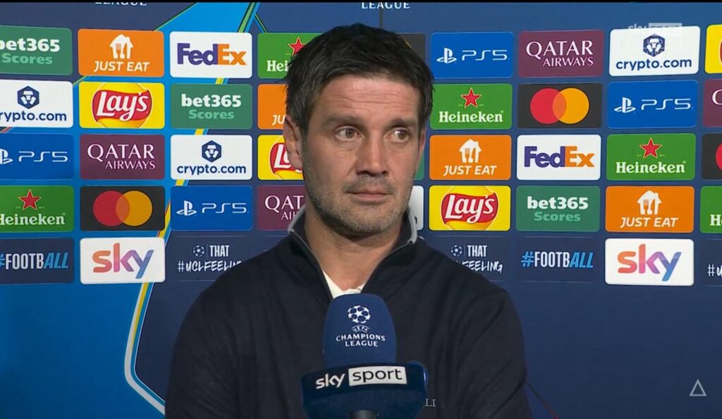 chivu inter arsenal sky