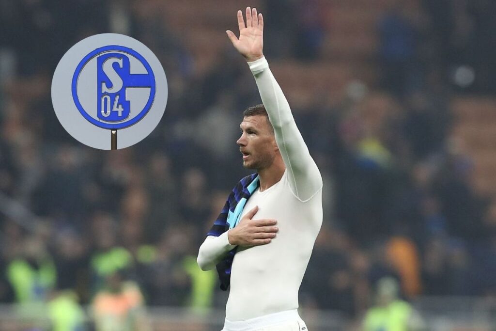 dzeko saluta la fiorentina va allo schalke