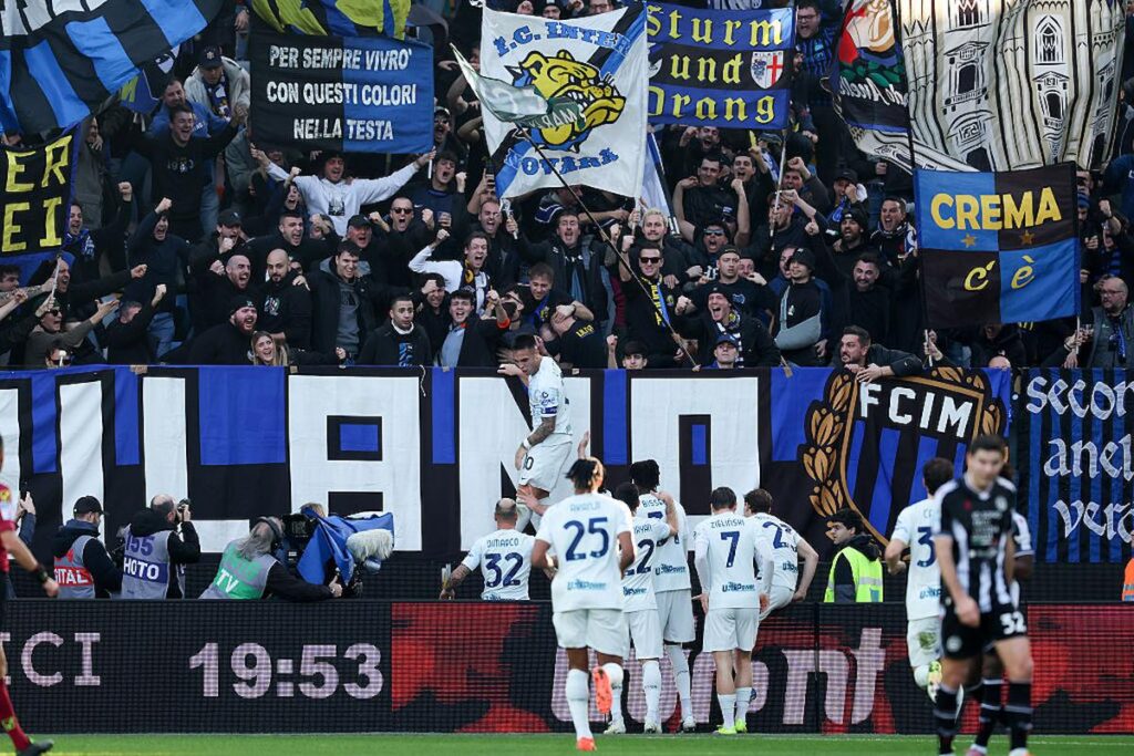 gol lautaro martinez a udine