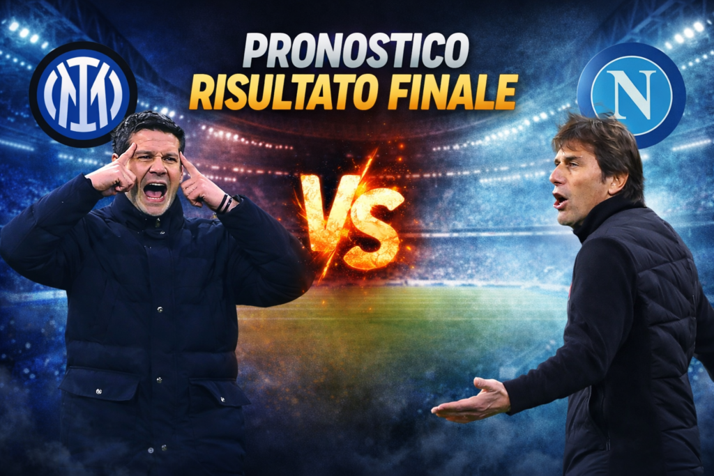 inter napoli pronostico risultato finale