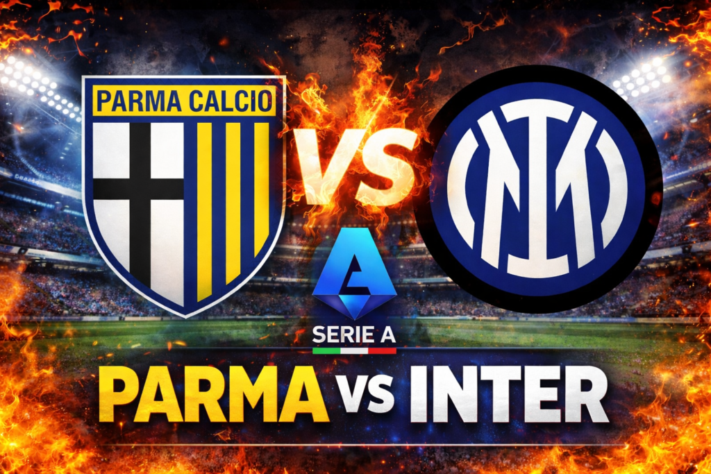 parma inter live match serie a