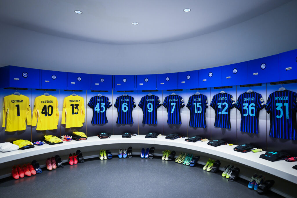 Spogliatoio Inter