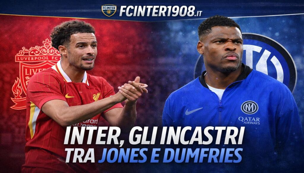 INTER, GLI INCASTRI TRA JONES E DUMFRIES