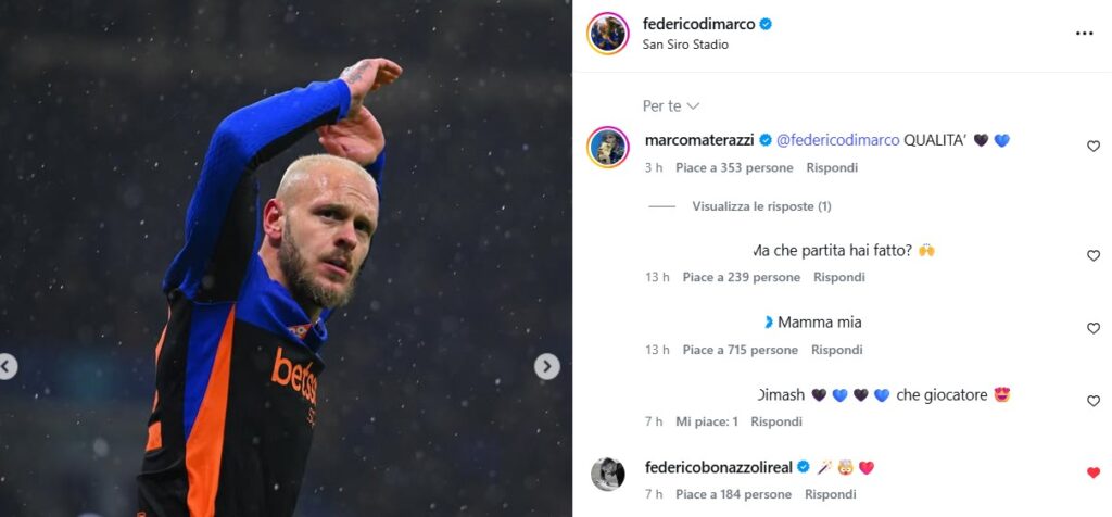 materazzi commento dimarco