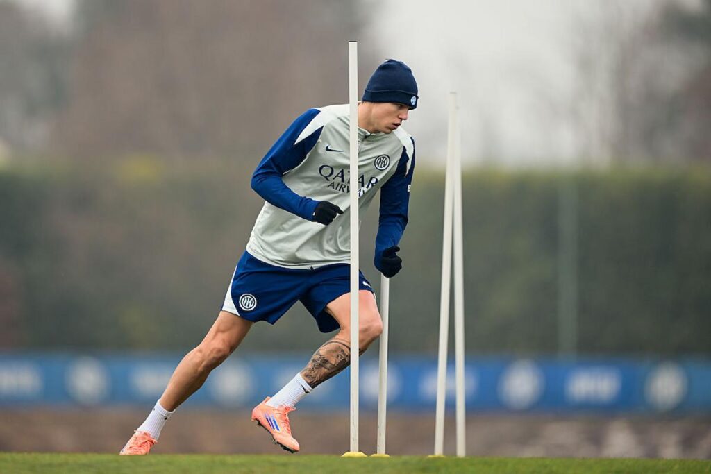 palacios inter allenamento