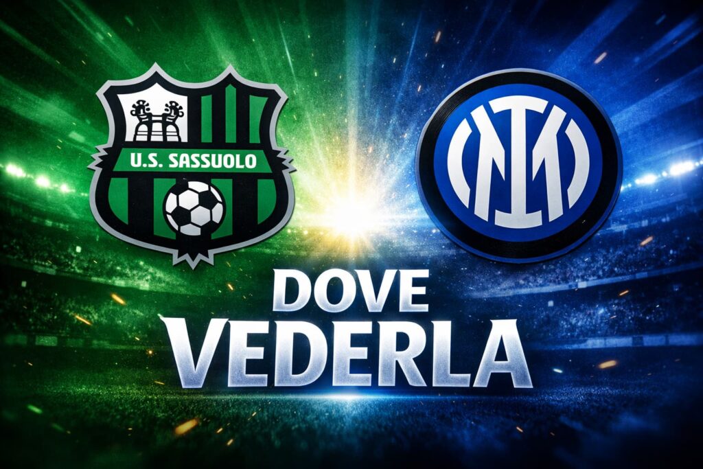 Sassuolo-Inter dove vederla
