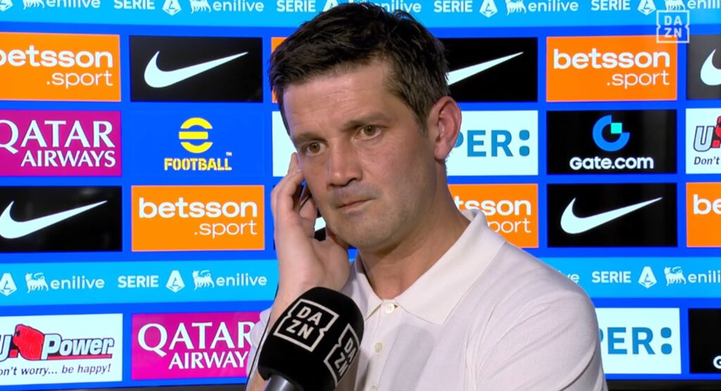 chivu dazn inter juve post