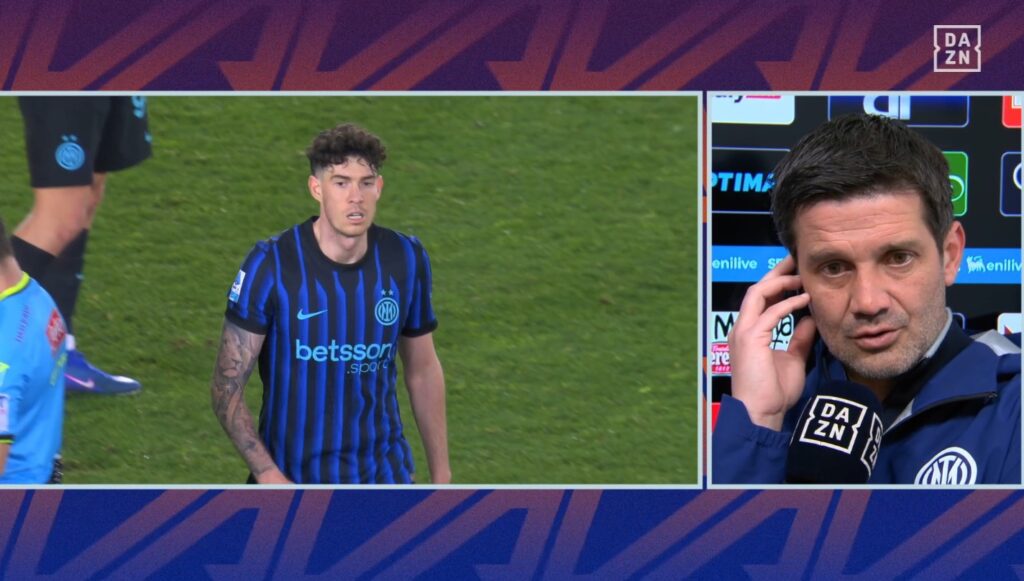 chivu dazn bastoni lecce inter