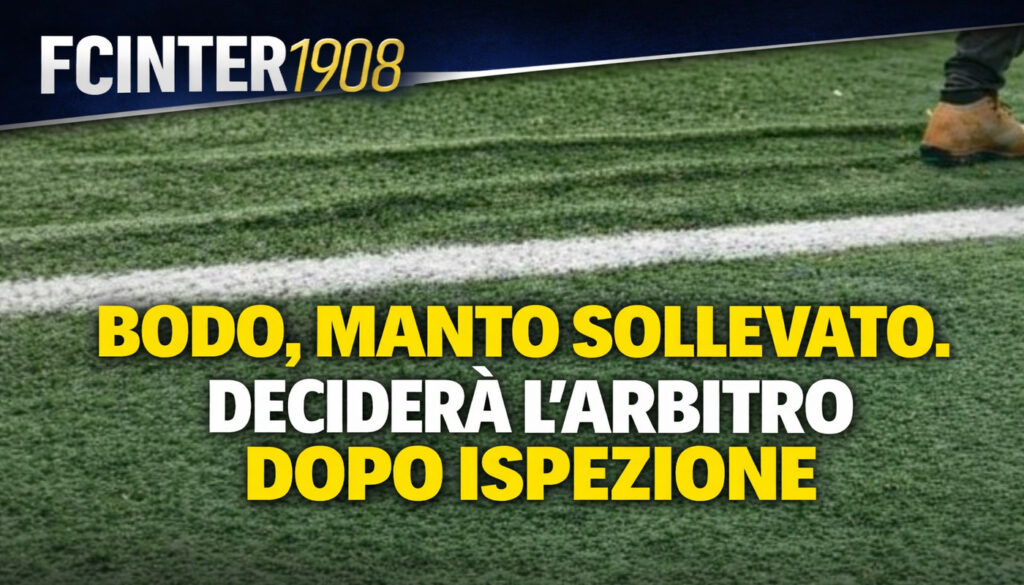 Bodo-Inter a rischio Manto sollevato
