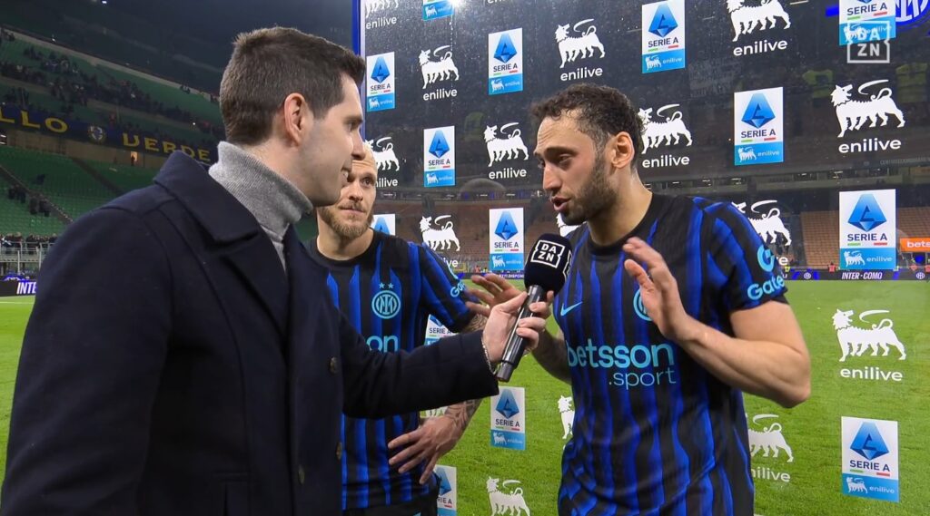 calhanoglu intervista dazn
